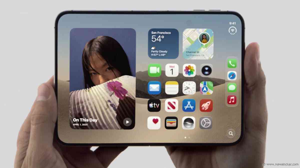 Apple onthult krankzinnig dure vouw-iPhone: prijskaartje kan richting 4000 euro gaan