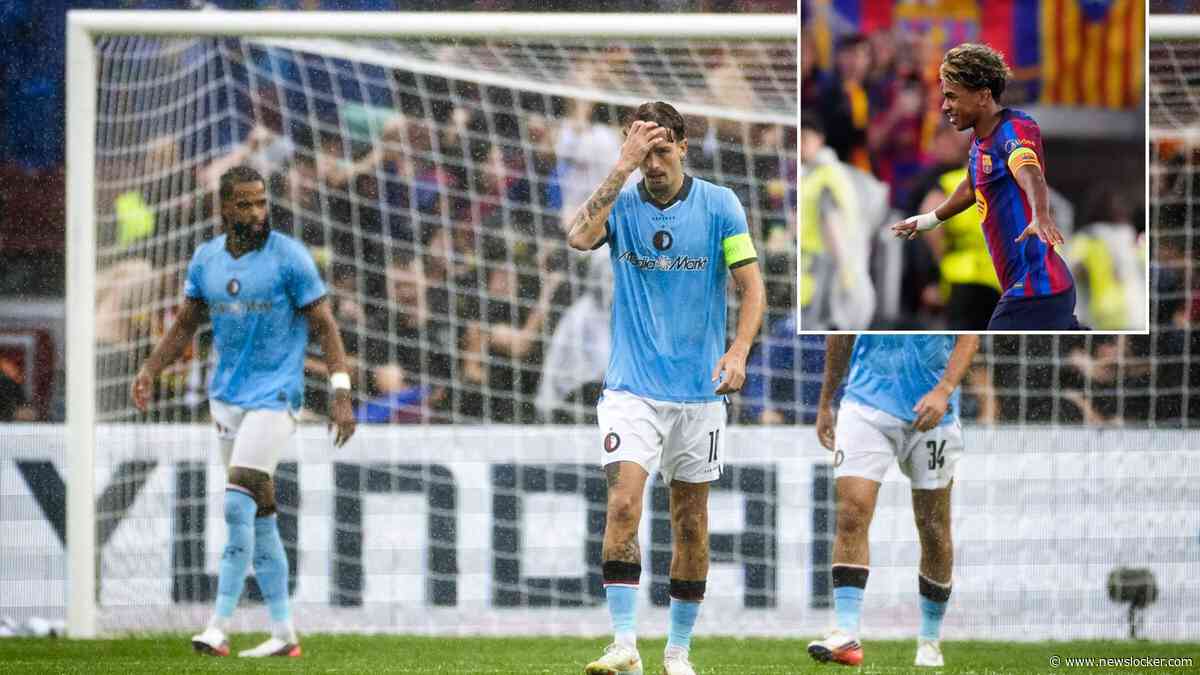 Feyenoord krijgt harde les in volwassenheid van FC Barcelona in Champions League