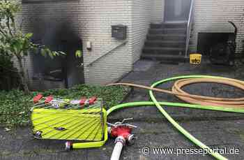 FW Paderborn: Brand einer Souterrainwohnung in Paderborn