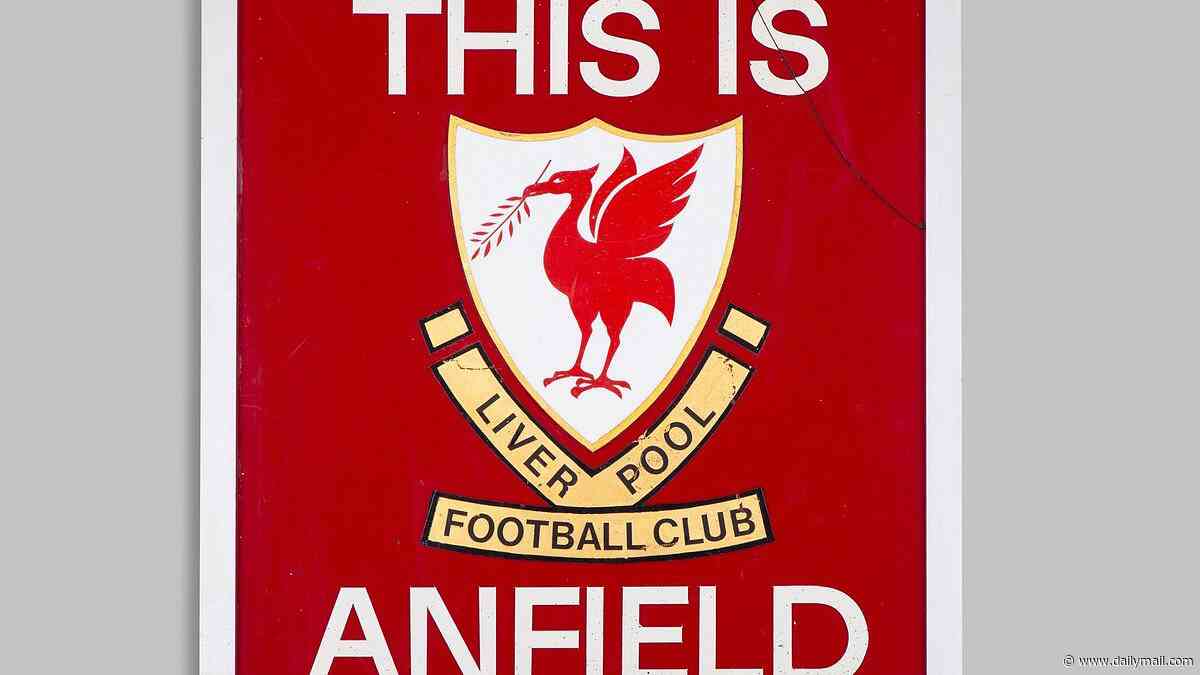 Original Liverpool 'This Is Anfield' sign sells for £115,000 at auction