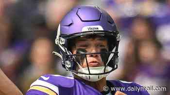 JJ McCarthy suffers the ultimate humiliation as he plummets from Vikings' starter to third string