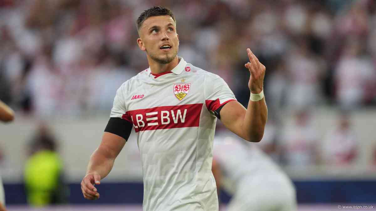 Stuttgart's Demirovic scores 12-min UCL hat trick