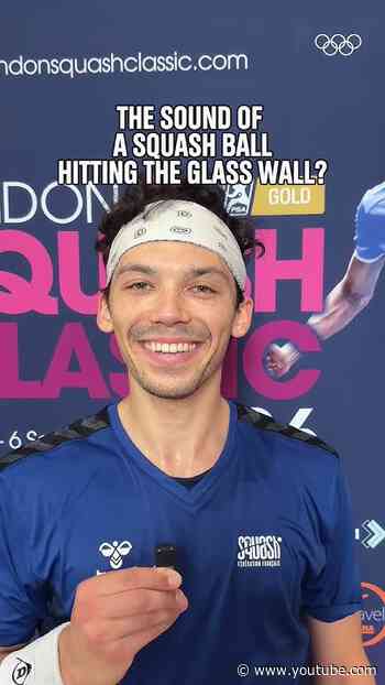 New Olympic sport incoming! ☄️ But what does squash sound like? 🤔