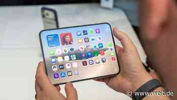 Apple bringt erstmals faltbares iPhone heraus – und ruft Rekordpreis auf