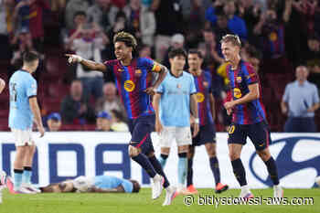 Barcelona inició con ritmo arrollador la Champions League y goleó a Feyenoord 5-1