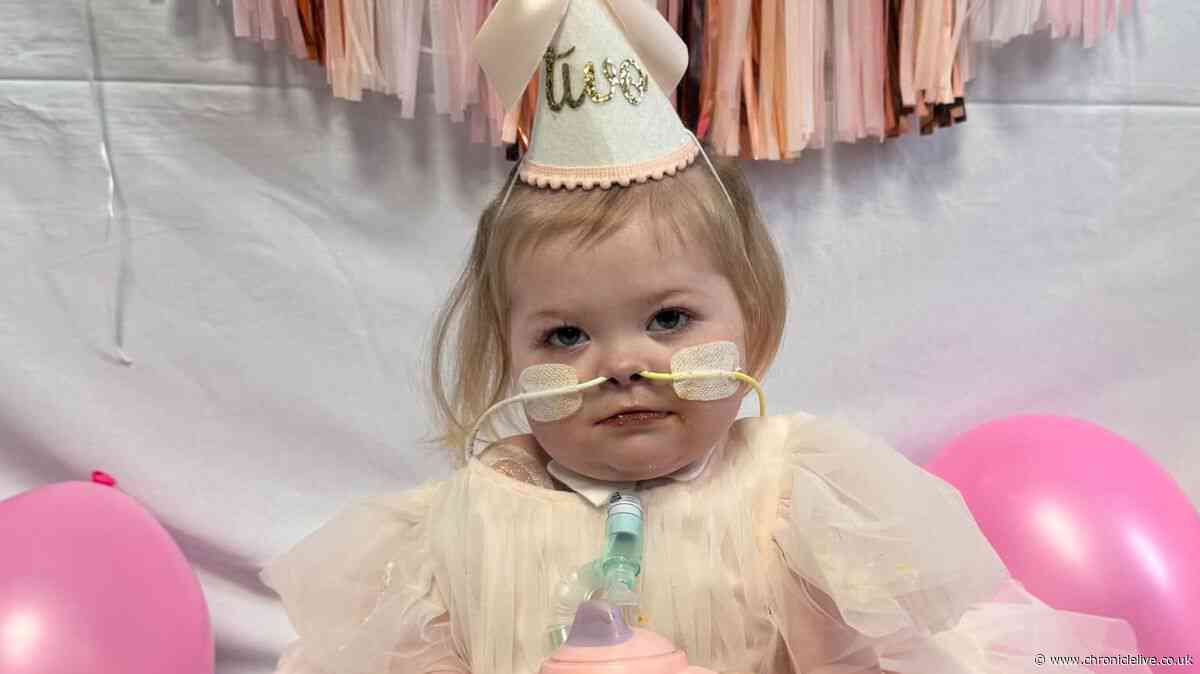 'Her story will stay in my heart forever' - Tragedy as girl, 2, dies waiting for a heart at Freeman Hospital