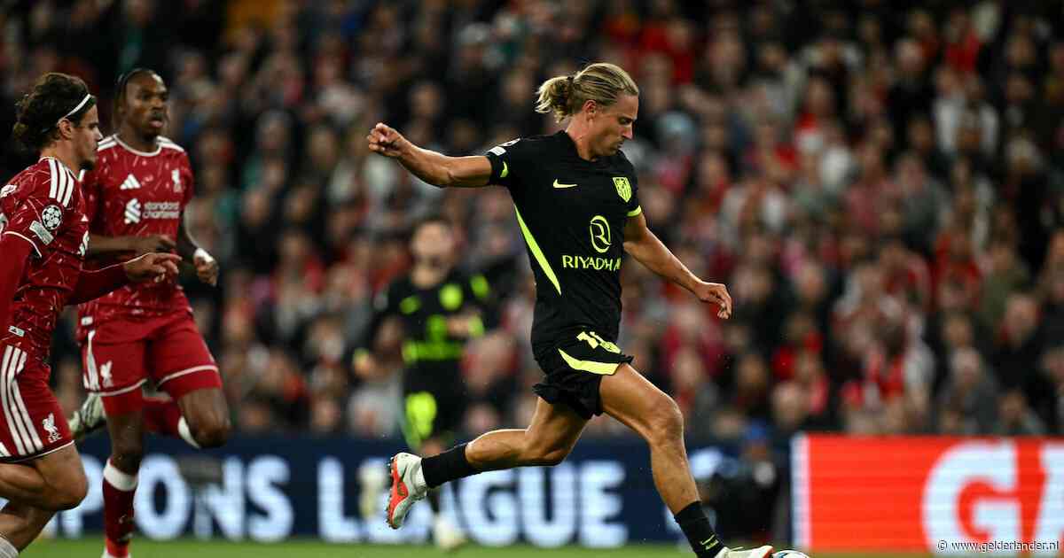 LIVE Champions League | Liverpool in de problemen in kraker tegen Atlético Madrid, Marcos Llorente scoort weer op Anfield