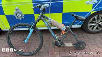 Police seize customised bike 'capable of 28mph'