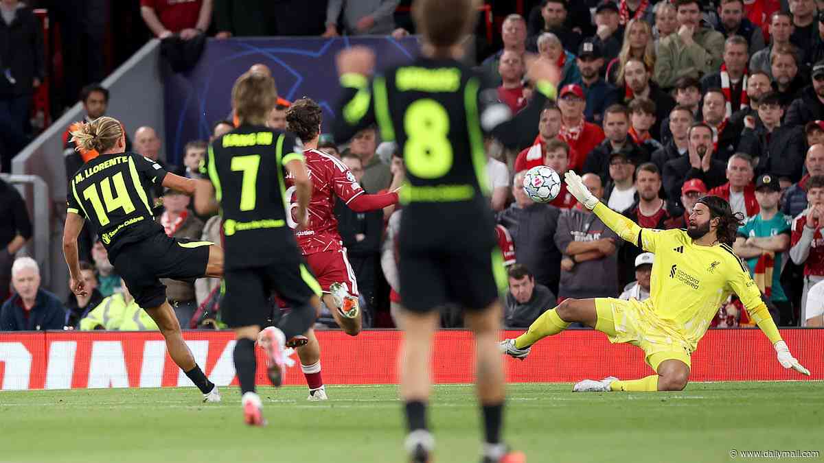 Liverpool vs Atletico Madrid and Napoli vs Arsenal - Champions League LIVE: Reds behind at home after Marcos Llorente goal