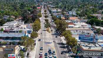 Locals in charming Los Angeles neighborhood furious over plans to create busy Olympic bus lane in the middle of their community