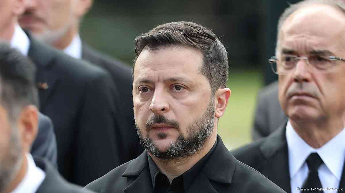 Zelenskyy's plane 'almost hit by drone' travelling to King Harald's funeral in Norway
