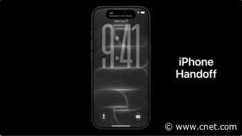 iPhone Handoff Will Lets You Use One Number on Two Phones