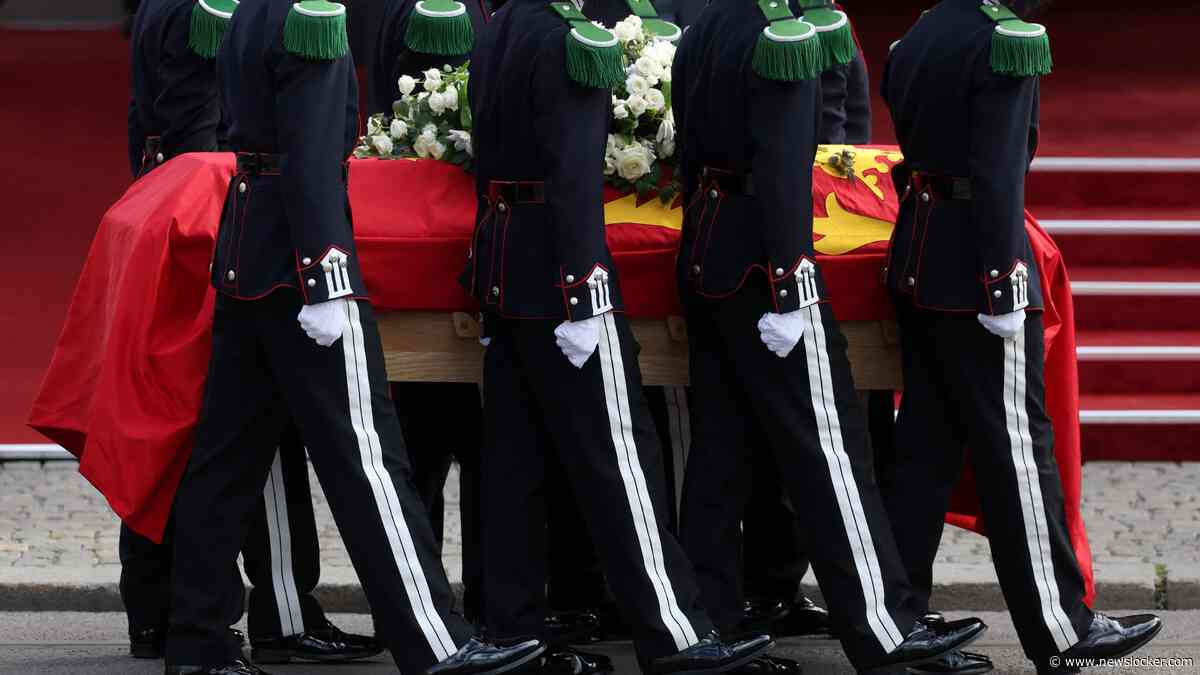 Dertig soldaten onwel tijdens uitvaart Harald
