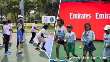 Sloane Stephens revitalizes tennis courts in her Miami Gardens community with USTA, Emirates