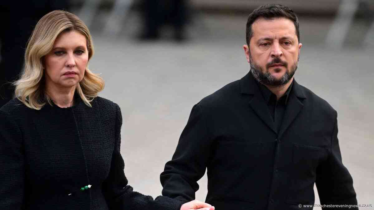 Zelenskyy's plane 'almost hit by drone' en route to King Harald V funeral