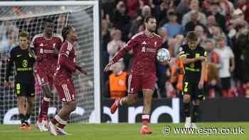 Liverpool vs. Atlético LIVE: Champions League updates as Szoboszlai scores smart equaliser