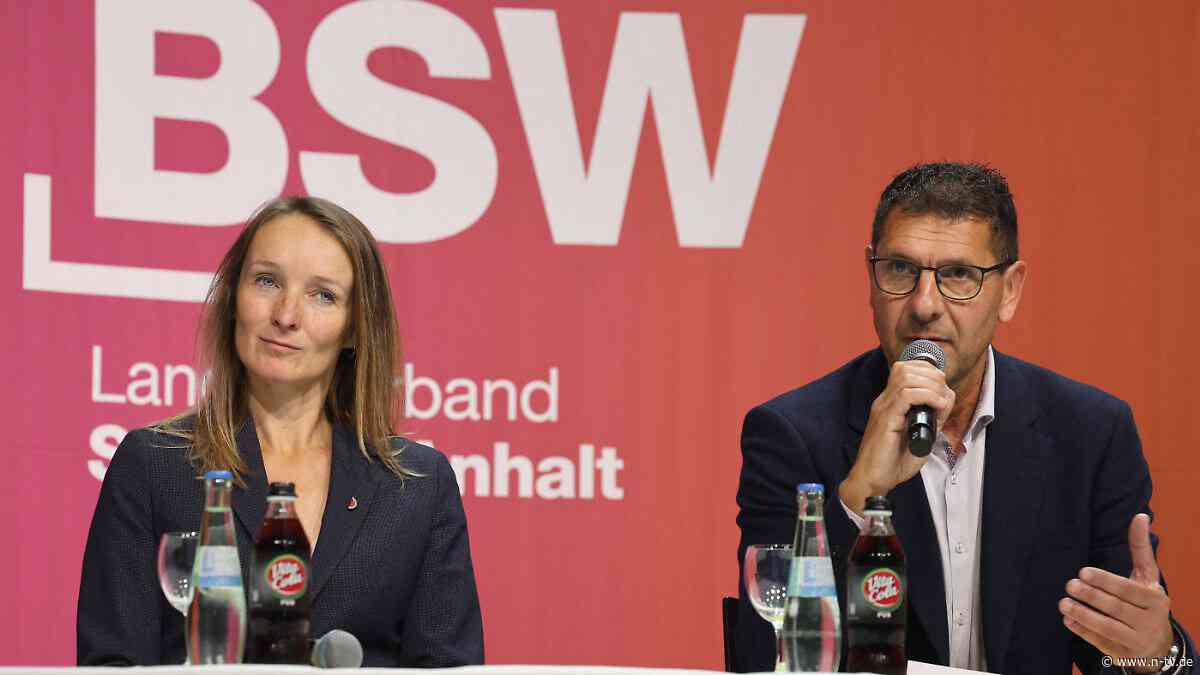 Partei "bleibt Linie treu": BSW in Sachsen-Anhalt bereit für Gespräche mit AfD