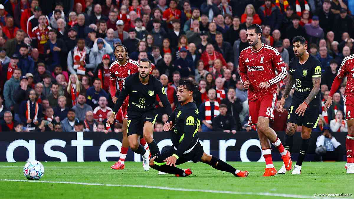 Liverpool vs Atletico Madrid and Napoli vs Arsenal - Champions League LIVE: Szoboszlai levels for hosts after Llorente opener
