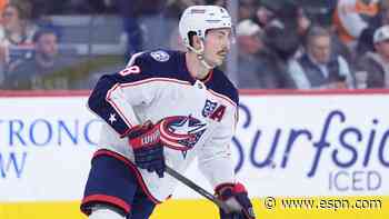 Jackets' Werenski thinks fan reception will be fine after turbulent offseason