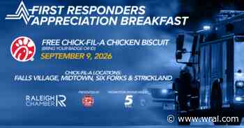 Celebrating first responders: Free breakfast options, recognition come Thursday
