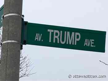Time for Ottawa to rename 'embarrassing' Trump Avenue, ward councillor says