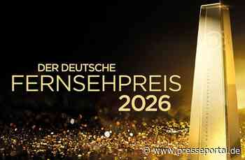 WDR freut sich über drei Auszeichnungen beim Deutschen Fernsehpreis 2026