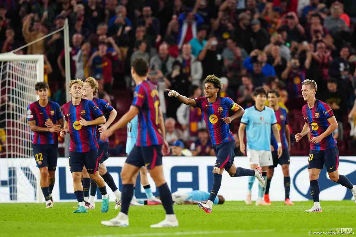 Spaanse pers spaart Feyenoord: 'Hoger tempo dan Barça in La Liga gewend is'