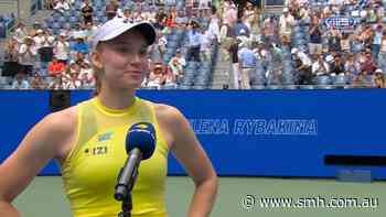 Rybakina takes No.1 ranking