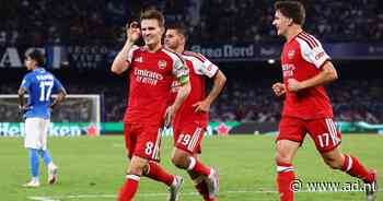 Ødegaard zet Arsenal op voorsprong bij Napoli, publiekswissel voor Ferran Torres
