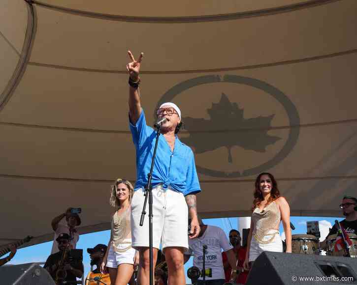 Elvis Crespo closed out the Bronx Summer Concert Series at Orchard Beach