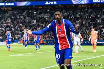 Invaller Godts ziet sterren opstaan voor PSG, dat wint van Slovan Bratislava