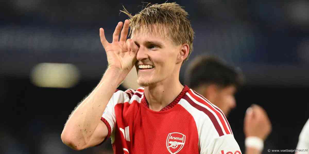 Arsenal krijgt Noa Lang-loos Napoli op de knieën dankzij kanonskogel Ødegaard