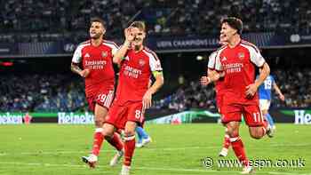 Napoli vs. Arsenal LIVE: Champions League reaction as Odegaard goal continues Gunners' perfect record