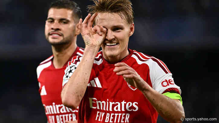 Martin Odegaard's scorched strike leads Arsenal at Napoli: Has Arteta's unlocked Norwegian's peak?