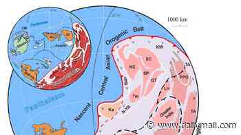 Long-lost supercontinent is pieced together after 550 million years: Incredible map reveals how Gondwana represented 80% of Earth's landmass