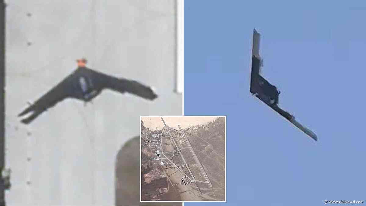 Secret space-age weapon built to spy on Americans spotted at China's Area 51