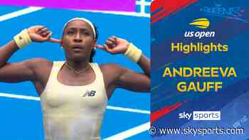 Gauff produces stunning comeback to beat Andreeva in US Open thriller
