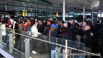 Mass disruption at airports continues as 1,900 flights to and from UK cancelled