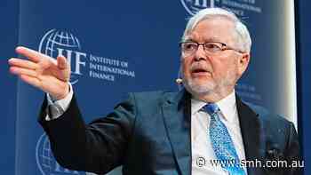 One-in-three chance China will try to seize Taiwan by 2028: Rudd
