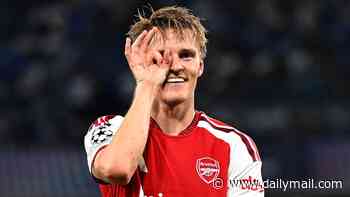 Martin Odegaard is on a mission to put himself at top table of elite midfielders as captain's brilliance gives Arsenal the perfect start to Champions League campaign with victory at Napoli
