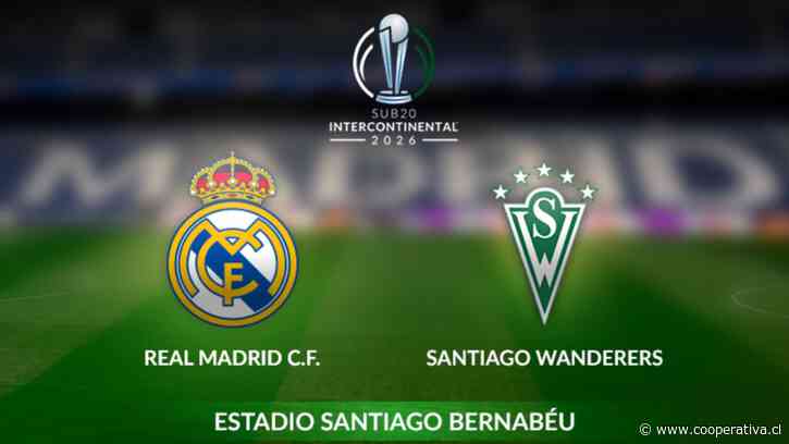TNT Sports transmitirá el Santiago Wanderers vs. Real Madrid por la Intercontinental Sub 20