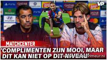 'Frustrerend' gat tussen Feyenoord en Barcelona: 'We zijn daar nog lang niet'