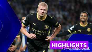 Haaland strikes twice as Manchester City secure win at Porto