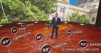 Georgia bracing for high heat, storm threatens, and muggy weather as week continues