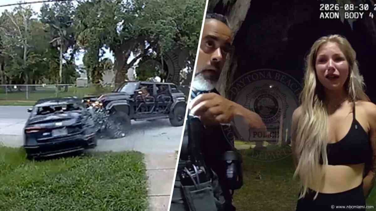 ‘I thought we were friends': Video shows arrest of Florida woman accused in DUI crash