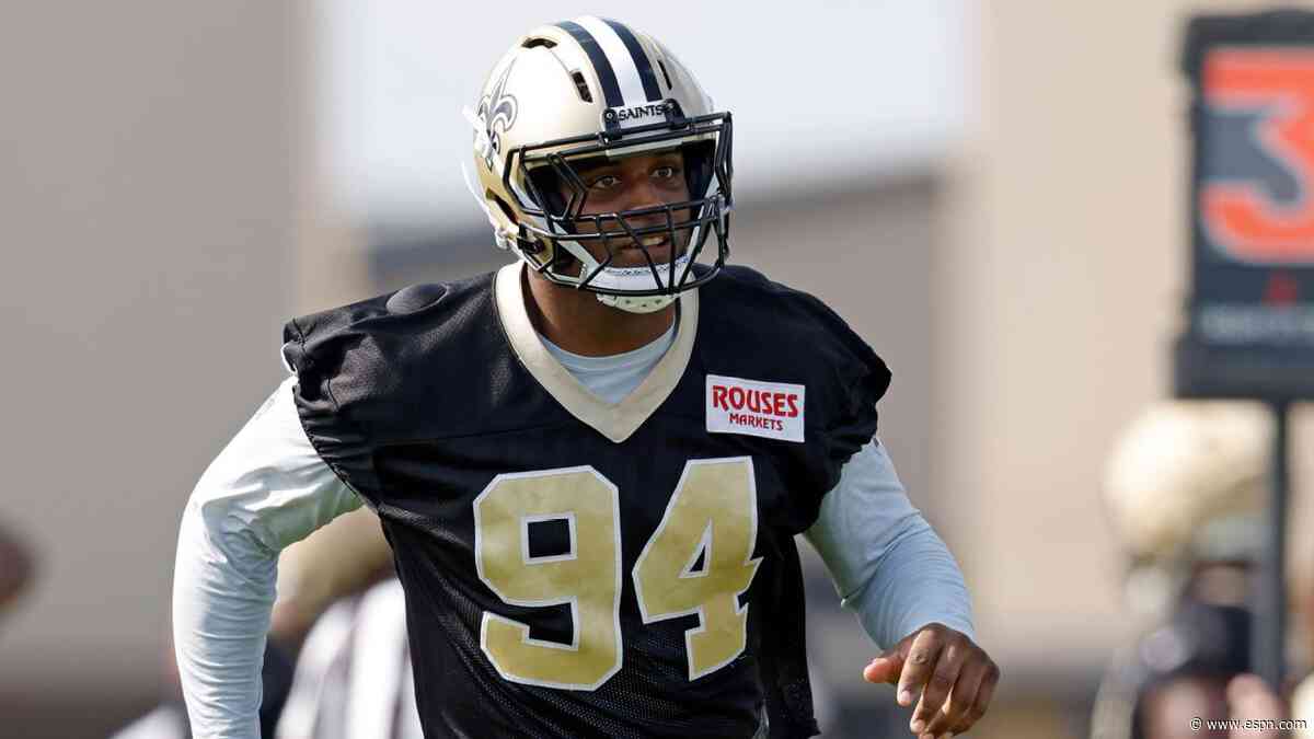 Saints DE Jordan (hamstring) to miss opener vs. Lions