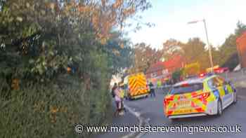 Man taken to hospital after being rescued from fire at flat in Bolton
