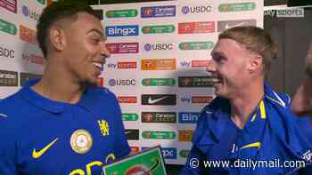 Morgan Rogers jokingly brands Cole Palmer winning player of the match 'criminal' in video after Chelsea's madcap 6-3 win over Leeds