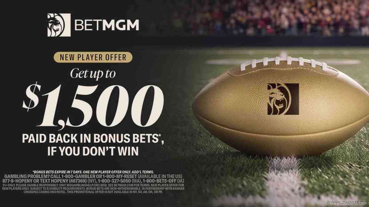 Use BetMGM bonus code CBSSPORTS to get $1,500 in bonus bets for Patriots vs. Seahawks, 2026 NFL Kickoff Game
