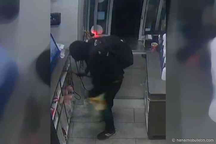 Nanaimo RCMP seeking to identify Tim Hortons night-time trespasser